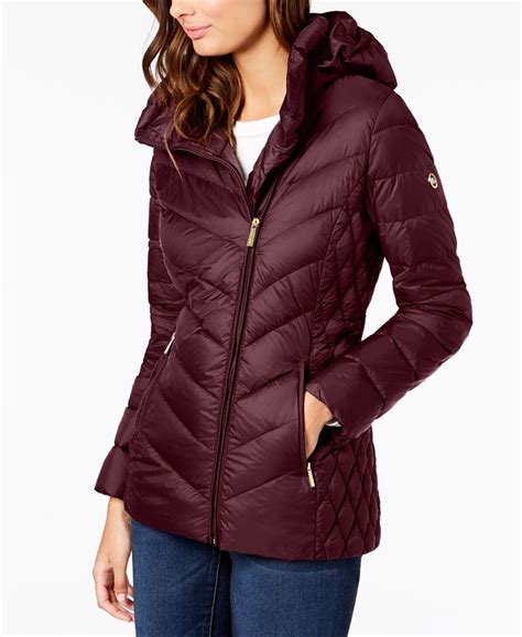 michael kors packable men's|Michael Kors puffer jacket macy's.